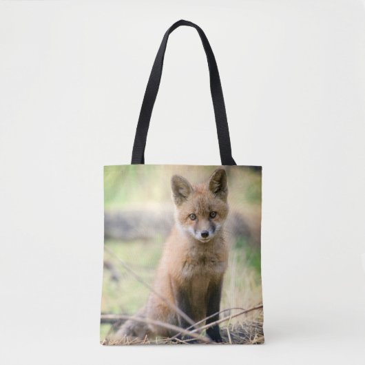 Niedliche Kleintiere | Baby Fox Tasche (Vorderseite)