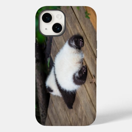 Niedliche Kleintiere | Baby Giant Panda Schlafen Case-Mate iPhone Hülle (Rückseite)