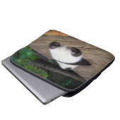 Niedliche Kleintiere | Baby Giant Panda Schlafen Laptopschutzhülle (Vorne Knopf)