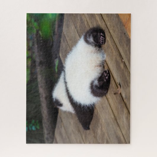 Niedliche Kleintiere | Baby Giant Panda Schlafen Puzzle (Vertikal)