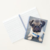 Niedliche Kleintiere | Baby Mops Notizblock (Innenseite)