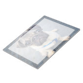 Niedliche Kleintiere | Baby Mops Notizblock (angewinkelt)