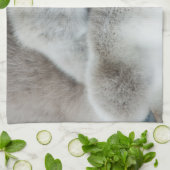 Niedliche Kleintiere | Baby Mute Swan Geschirrtuch (Gefaltet)