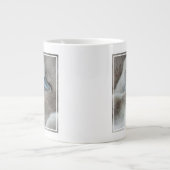 Niedliche Kleintiere | Baby Mute Swan Jumbo-Tasse (Vorderseite)