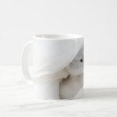 Niedliche Kleintiere | Baby Mute Swan Kaffeetasse (Vorderseite Links)