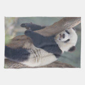 Niedliche Kleintiere | Baby Panda Bärenzucht Geschirrtuch (Horizontal)