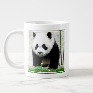 Niedliche Kleintiere Baby Panda Bear Jumbo-Tasse