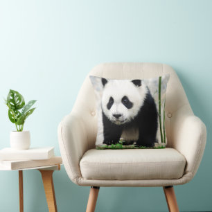 Niedliche Kleintiere Baby Panda Bear Kissen