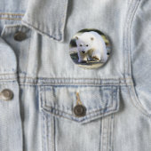Niedliche Kleintiere | Baby Polar Bear Button (Beispiel)