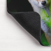 Niedliche Kleintiere | Baby Red Fox Mousepad (Ecke)