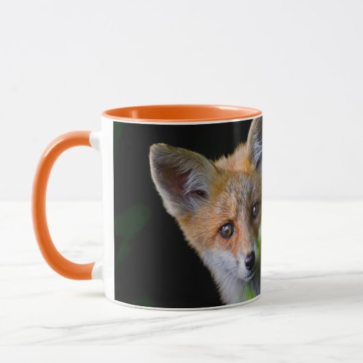 Niedliche Kleintiere | Baby Red Fox Tasse (Links)