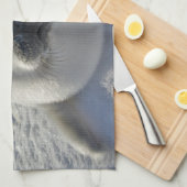 Niedliche Kleintiere | Baby-Siegel Geschirrtuch (Viertel Falte)