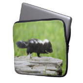 Niedliche Kleintiere | Baby Skunk Laptopschutzhülle (Vorderseite Links)
