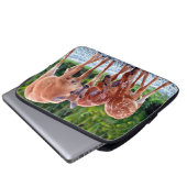 Niedliche Kleintiere | Babygewächse Laptopschutzhülle (Vorne Knopf)