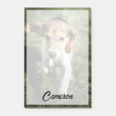 Niedliche Kleintiere | Beagle Welpe Post-it Klebezettel (Vorderseite)