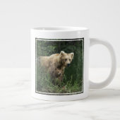 Niedliche Kleintiere | Bear Mama Bear & Ihre Cubs Jumbo-Tasse (Rechts)