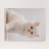 Niedliche Kleintiere | Blue Eye Kitten Puzzle (Horizontal)