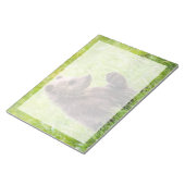 Niedliche Kleintiere | Braune Bärenwölfe Notizblock (angewinkelt)