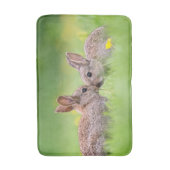 Niedliche Kleintiere | Bunny Kiss Badematte (Vorderseite Vertikal)