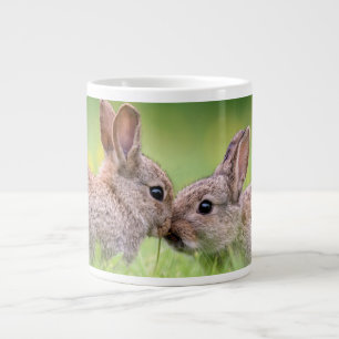 Niedliche Kleintiere   Bunny Kiss Jumbo-Tasse