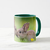 Niedliche Kleintiere | Bunny Kiss Tasse (VorderseiteRechts)