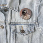 Niedliche Kleintiere | Burning Owl Owlet Button (Beispiel)