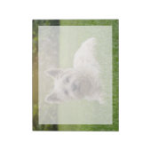 Niedliche Kleintiere | Cairn Terrier Dog Notizblock (Rotiert)