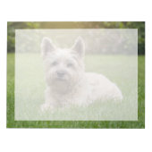 Niedliche Kleintiere | Cairn Terrier Dog Notizblock (Vorderseite)