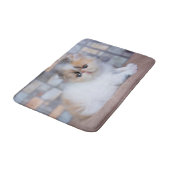 Niedliche Kleintiere | Calico Persian Kitten Badematte (Schrägansicht)