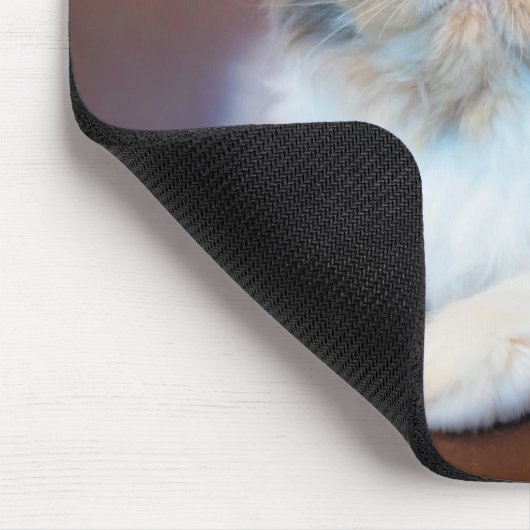 Niedliche Kleintiere | Calico Persian Kitten Mousepad (Ecke)