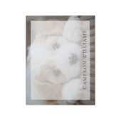 Niedliche Kleintiere | Cavashon Puppy Notizblock (Rotiert)