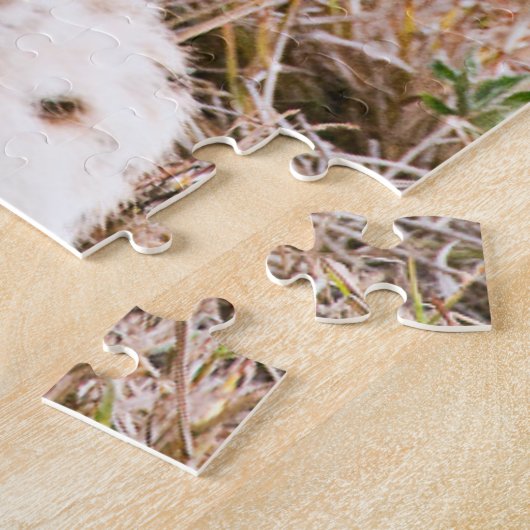 Niedliche Kleintiere | Cheetah Cat & Cub Puzzle (Seite)