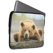Niedliche Kleintiere | Coastal Brown Bären Cube Laptopschutzhülle (Vorne Rechts)