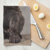 Niedliche Kleintiere | Cockapoo Welpe Geschirrtuch (Viertel Falte)