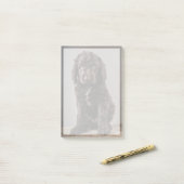 Niedliche Kleintiere | Cockapoo Welpe Post-it Klebezettel (Auf Schreibtisch)