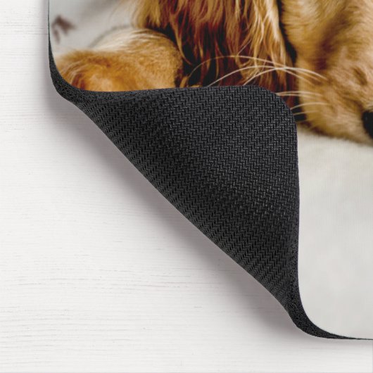 Niedliche Kleintiere | Cocker Spaniel Puppy Mousepad (Ecke)
