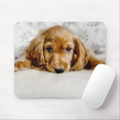 Niedliche Kleintiere | Cocker Spaniel Puppy Mousepad (Mit Mouse)
