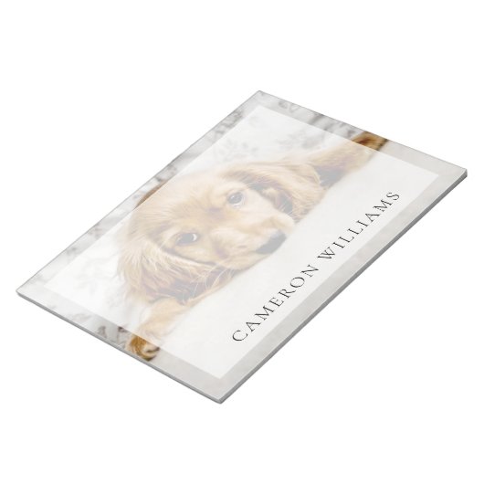 Niedliche Kleintiere | Cocker Spaniel Puppy Notizblock (angewinkelt)