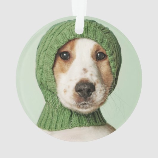 Niedliche Kleintiere | Cocker Spaniel Puppy Ornament (Rückseite)