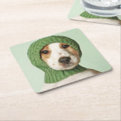 Niedliche Kleintiere | Cocker Spaniel Puppy Rechteckiger Pappuntersetzer (angewinkelt)
