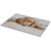 Niedliche Kleintiere | Cocker Spaniel Puppy Schneidebrett (Ecke)