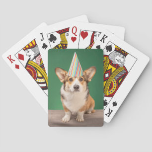 Niedliche Kleintiere Corgi Birthday Welppy Spielkarten