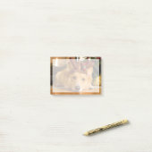 Niedliche Kleintiere | Corgi Christmas Reindeer Post-it Klebezettel (Auf Schreibtisch)