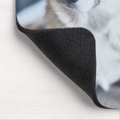Niedliche Kleintiere | Corgi Head Tilt Mousepad (Ecke)