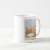Niedliche Kleintiere | Corgi & Plush Puppy Kaffeetasse (VorderseiteRechts)