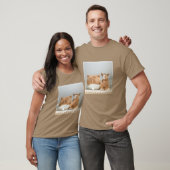 Niedliche Kleintiere | Corgi & Plush Puppy T-Shirt (Unisex)