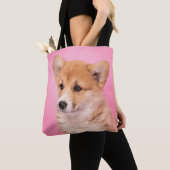 Niedliche Kleintiere | Corgi Puppy in Pink Tasche (Von Nahem)