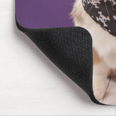 Niedliche Kleintiere | Corgi Puppy Skull Bandana Mousepad (Ecke)