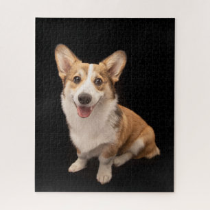 Niedliche Kleintiere Corgi Puppy Smile Puzzle