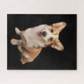 Niedliche Kleintiere | Corgi Puppy Smile Puzzle (Horizontal)